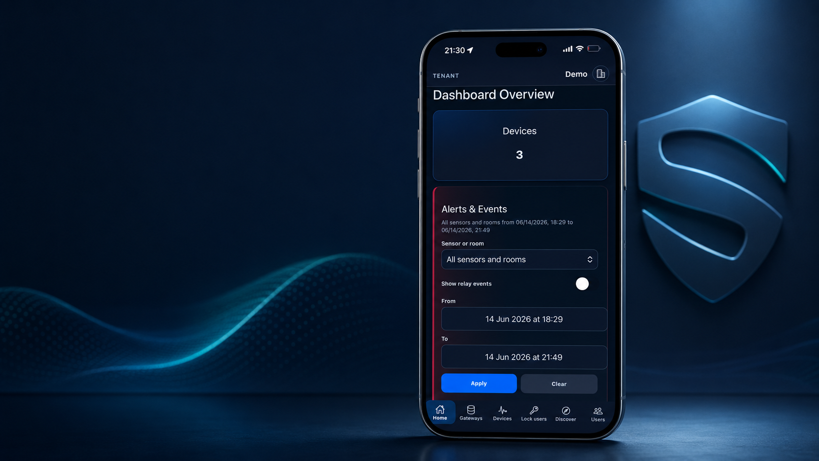 Contrôle par app